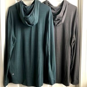 2 Lululemon Men’s Long Sleeved Hoodies